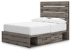 Graystorm Bed with Storage - Furniture Bros & Mattress (Bolingbrook, IL)