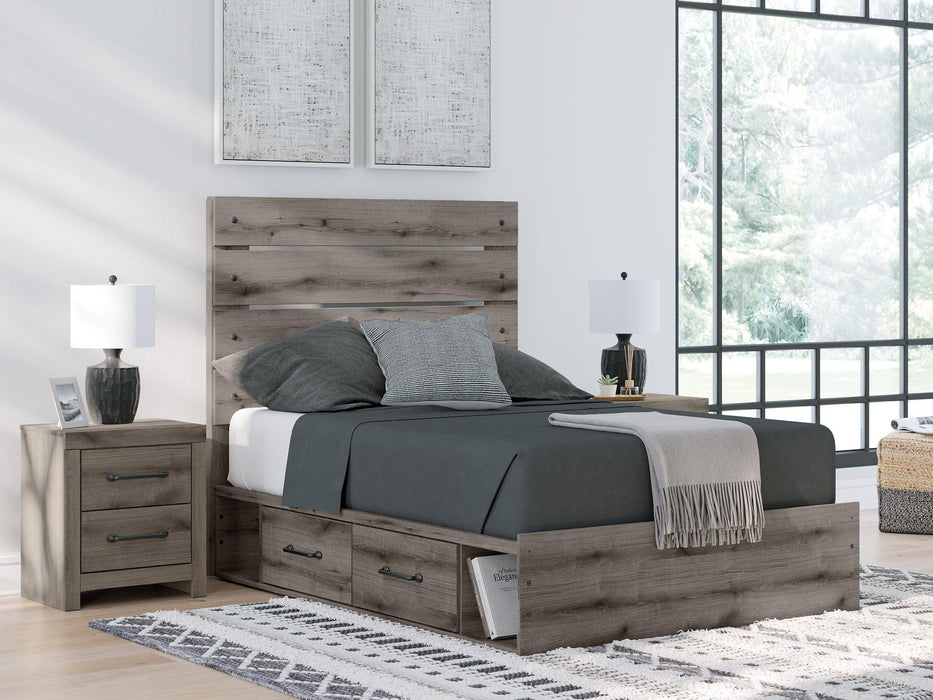 Graystorm Bed with Storage - Furniture Bros & Mattress (Bolingbrook, IL)