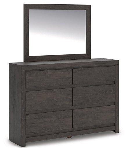 Fraluna Dresser and Mirror - Furniture Bros & Mattress (Bolingbrook, IL)