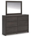 Fraluna Dresser and Mirror - Furniture Bros & Mattress (Bolingbrook, IL)