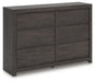 Fraluna Dresser and Mirror - Furniture Bros & Mattress (Bolingbrook, IL)