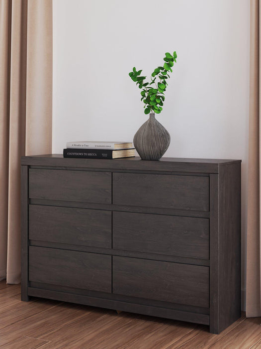 Fraluna Dresser and Mirror - Furniture Bros & Mattress (Bolingbrook, IL)