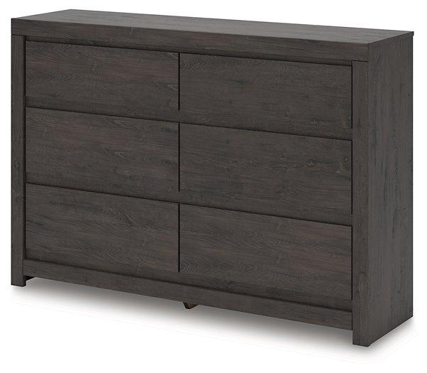 Fraluna Dresser and Mirror - Furniture Bros & Mattress (Bolingbrook, IL)