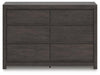 Fraluna Dresser and Mirror - Furniture Bros & Mattress (Bolingbrook, IL)