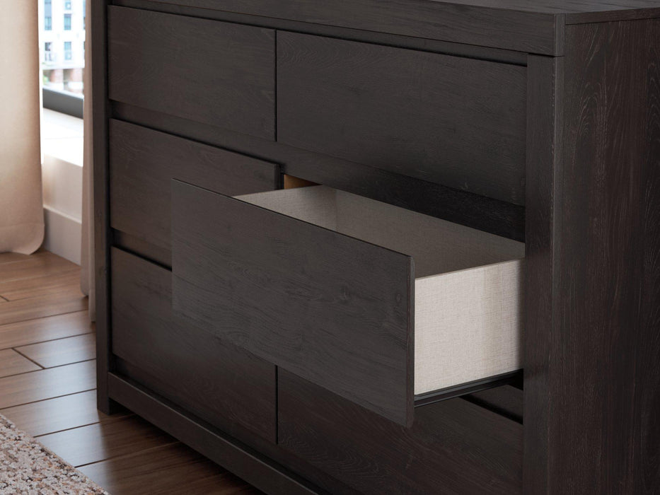 Fraluna Dresser and Mirror - Furniture Bros & Mattress (Bolingbrook, IL)