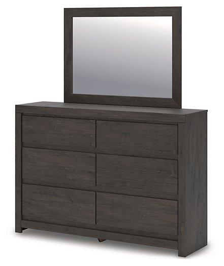 Fraluna Dresser and Mirror - Furniture Bros & Mattress (Bolingbrook, IL)