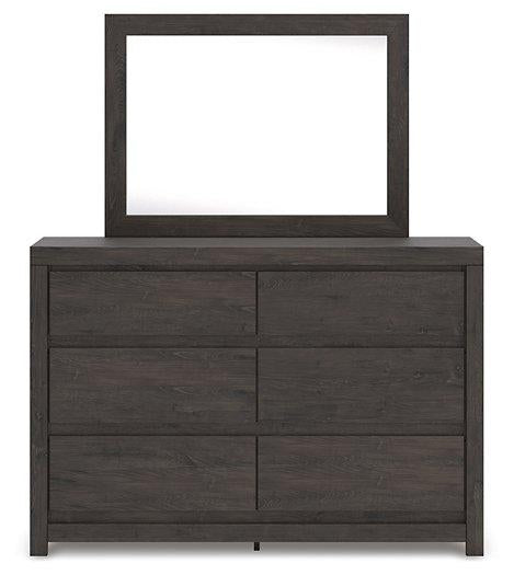 Fraluna Dresser and Mirror - Furniture Bros & Mattress (Bolingbrook, IL)