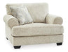 Monaghan Oversized Chair and Ottoman - Furniture Bros & Mattress (Bolingbrook, IL)