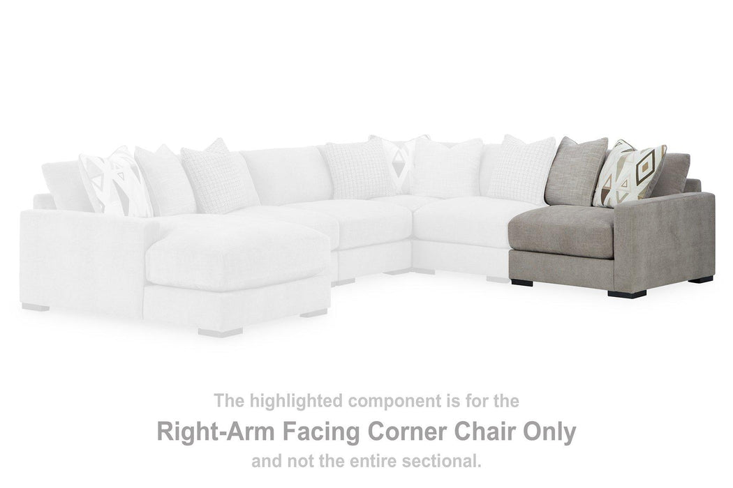 Aslan Court Sectional with Chaise - Furniture Bros & Mattress (Bolingbrook, IL)