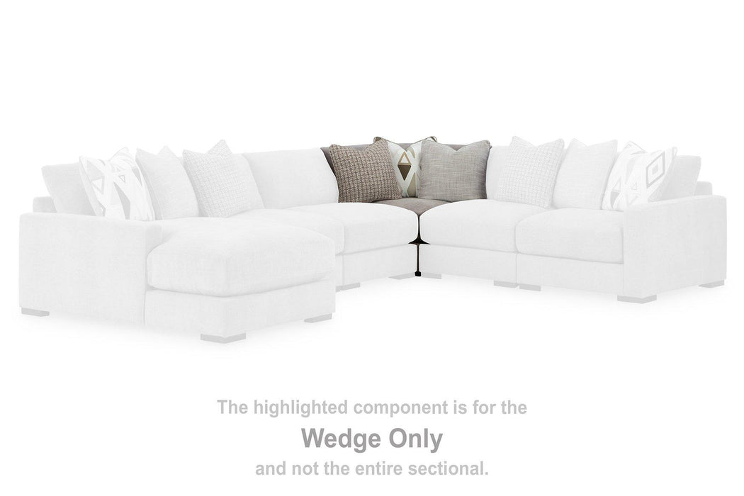Aslan Court Sectional with Chaise - Furniture Bros & Mattress (Bolingbrook, IL)