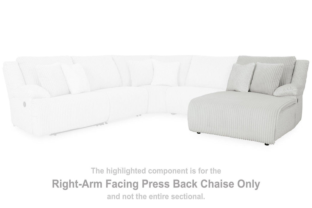 Top Tier Sectional Sofa Chaise - Furniture Bros & Mattress (Bolingbrook, IL)