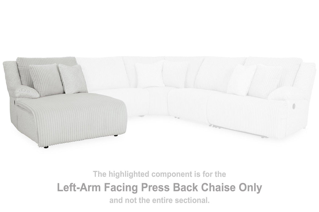 Top Tier Sectional Sofa Chaise - Furniture Bros & Mattress (Bolingbrook, IL)