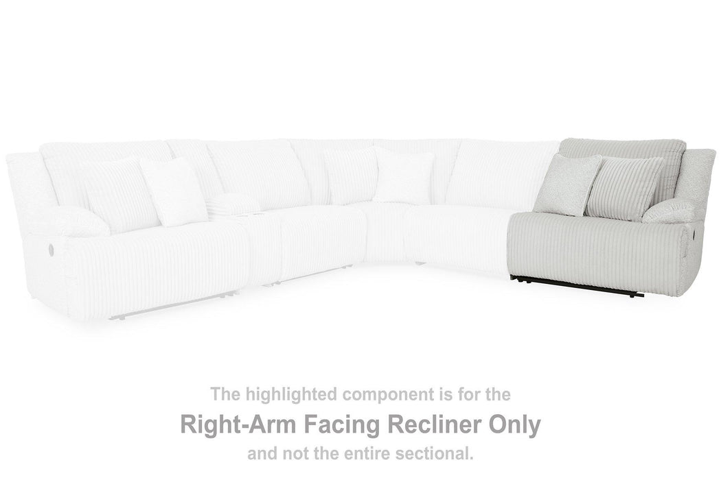Top Tier Sectional Sofa Chaise - Furniture Bros & Mattress (Bolingbrook, IL)