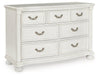 Montelaine Dresser and Mirror - Furniture Bros & Mattress (Bolingbrook, IL)