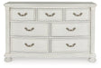 Montelaine Dresser and Mirror - Furniture Bros & Mattress (Bolingbrook, IL)