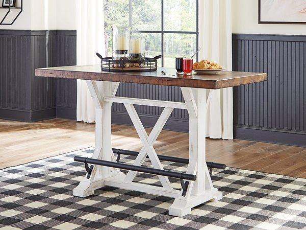 Valebeck Counter Height Dining Table - Furniture Bros & Mattress (Bolingbrook, IL)