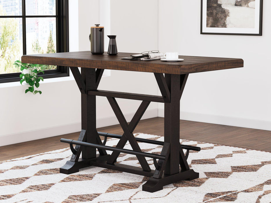 Valebeck Counter Height Dining Table - Furniture Bros & Mattress (Bolingbrook, IL)
