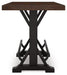 Valebeck Counter Height Dining Table - Furniture Bros & Mattress (Bolingbrook, IL)