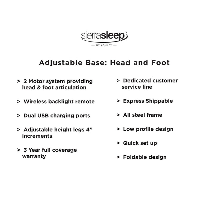 Head-Foot Model-Good Adjustable Base - Furniture Bros & Mattress (Bolingbrook, IL)