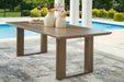 Serene Bay Outdoor Dining Set - Furniture Bros & Mattress (Bolingbrook, IL)