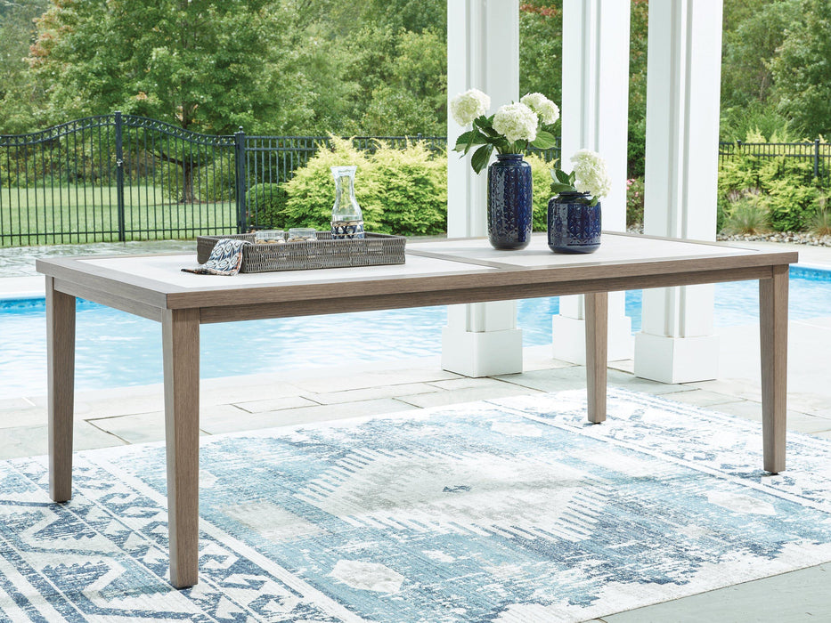 Rainier Ranch Outdoor Dining Package - Furniture Bros & Mattress (Bolingbrook, IL)