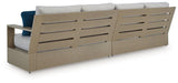 Kimpton Isle Outdoor Sectional - Furniture Bros & Mattress (Bolingbrook, IL)