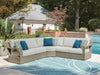 Kimpton Isle Outdoor Sectional - Furniture Bros & Mattress (Bolingbrook, IL)