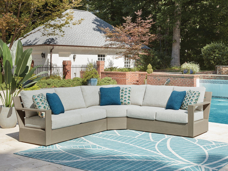 Kimpton Isle Outdoor Sectional - Furniture Bros & Mattress (Bolingbrook, IL)