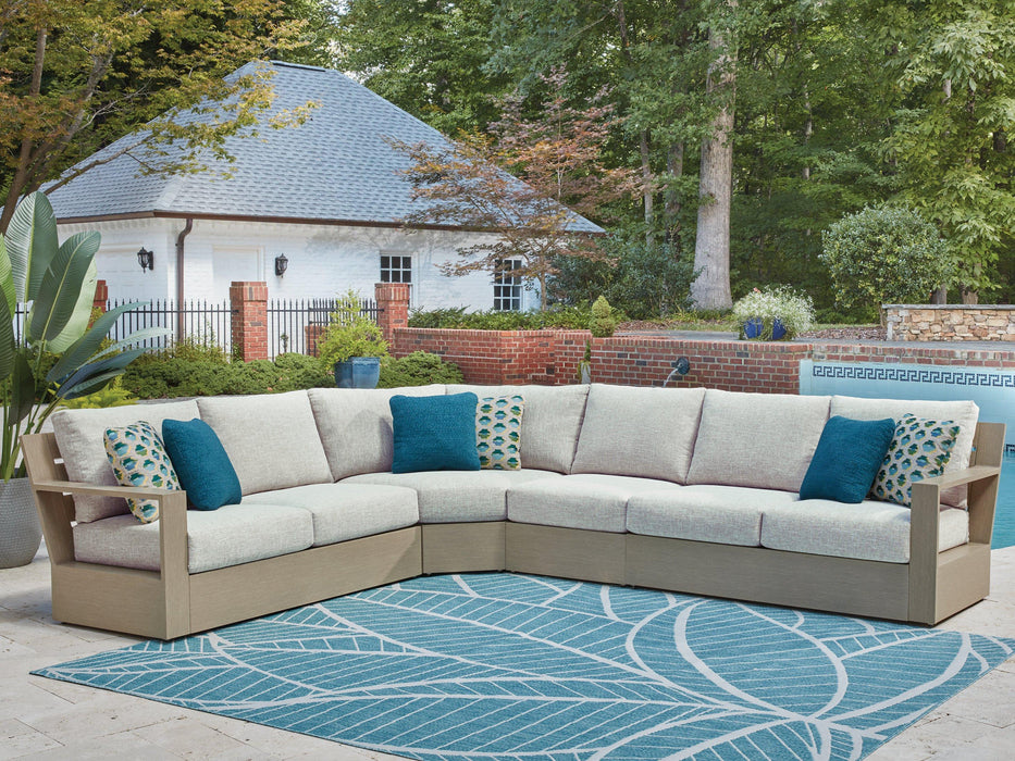 Kimpton Isle Outdoor Sectional - Furniture Bros & Mattress (Bolingbrook, IL)