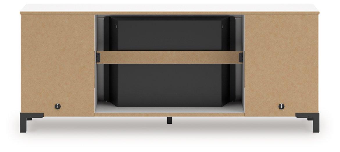 Brollevi 60" TV Stand with Electric Fireplace - Furniture Bros & Mattress (Bolingbrook, IL)