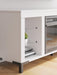 Brollevi 60" TV Stand with Electric Fireplace - Furniture Bros & Mattress (Bolingbrook, IL)
