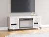 Brollevi 60" TV Stand with Electric Fireplace - Furniture Bros & Mattress (Bolingbrook, IL)