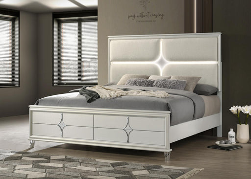 B025 Mysterious Gold Bed - Furniture Bros & Mattress (Bolingbrook, IL)