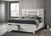 B027 Pale Almond Bed - Furniture Bros & Mattress (Bolingbrook, IL)