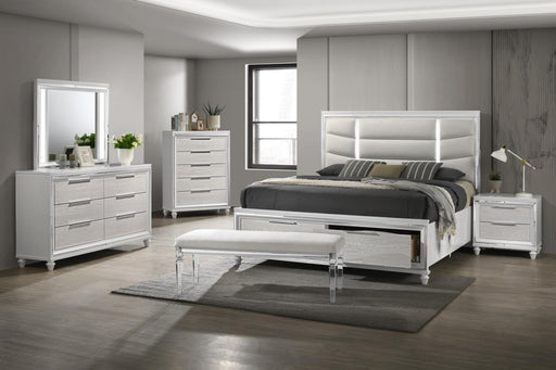 B027 Bed Frame-Dresser-Mirror - Furniture Bros & Mattress (Bolingbrook, IL)