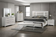 B027 Bed Frame-Dresser-Mirror-Chest-Nightstand - Furniture Bros & Mattress (Bolingbrook, IL)