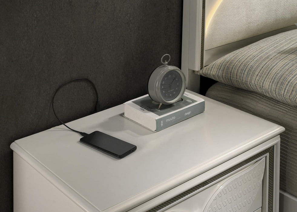 Mysterious Gold Night Stand