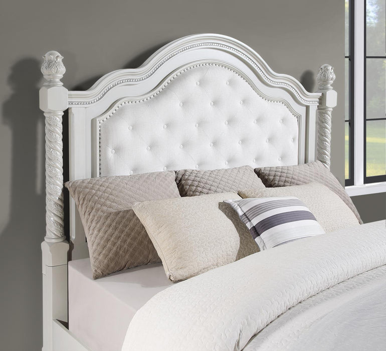Silver King Bed