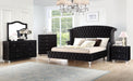 B038 Bed Frame Dresser-Mirror - Furniture Bros & Mattress (Bolingbrook, IL)