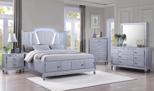 B048 Bed-Dresser-Mirror - Furniture Bros & Mattress (Bolingbrook, IL)