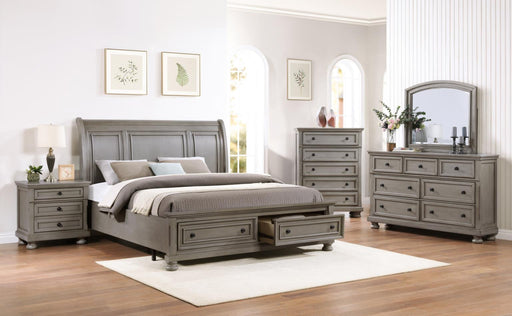 B070 Bed Frame-Dresser-Mirror-Chest-Nightstand - Furniture Bros & Mattress (Bolingbrook, IL)