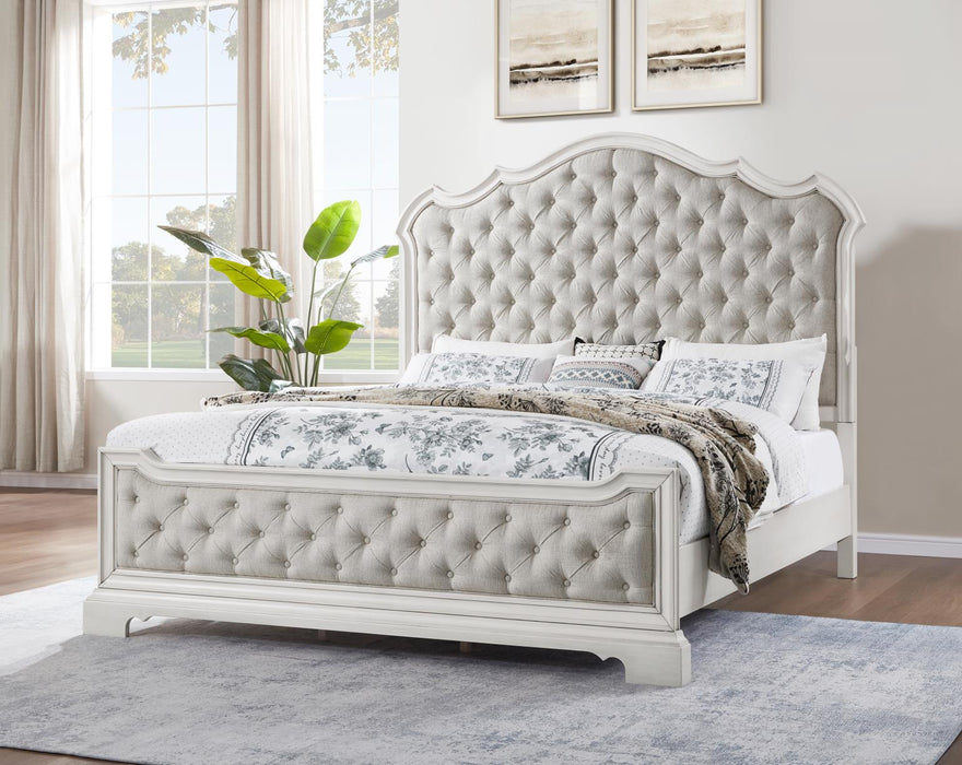 King Bed-Dresser-Mirror