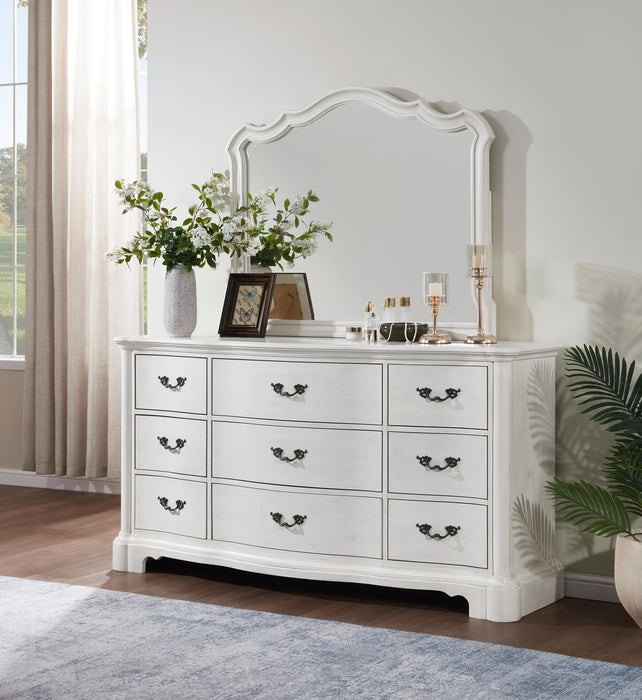 King Bed Frame - Dresser - Mirror - Chest - Nightstand