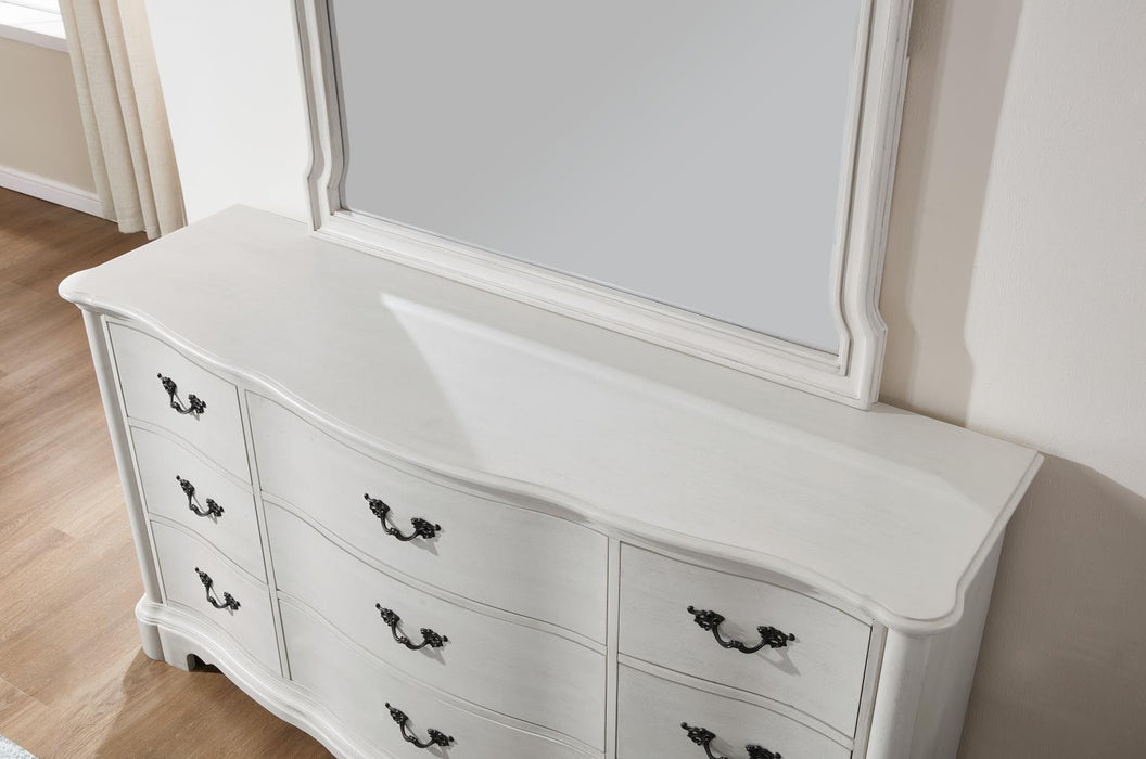 Antique White Dresser - Furniture Bros & Mattress (Bolingbrook, IL)