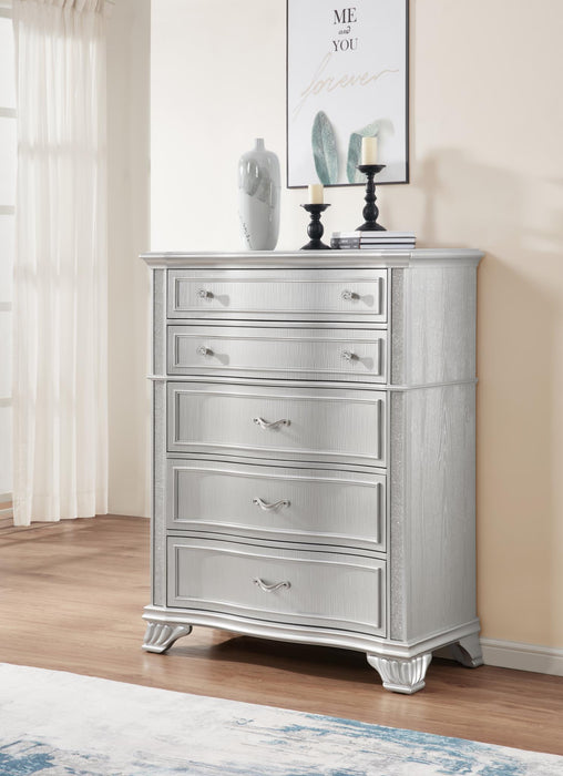 King Bed-Dresser-Mirror