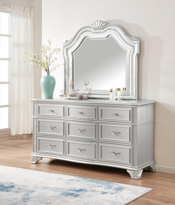 Silver Nightstand