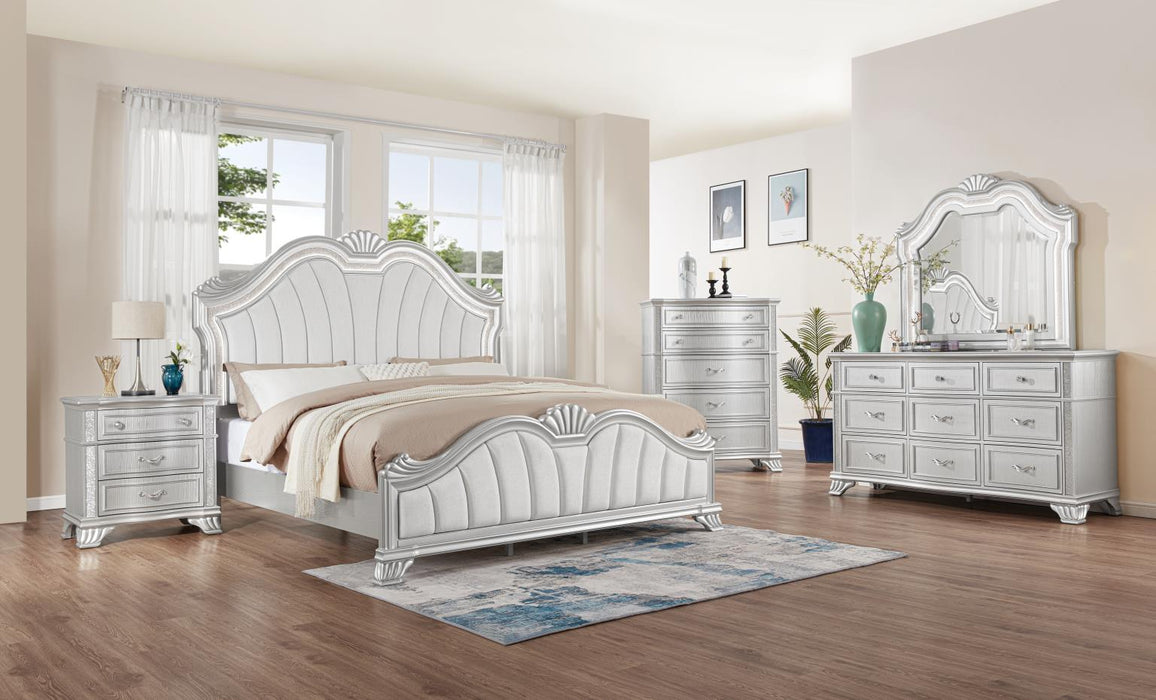 Queen Bed Frame - Dresser - Mirror - Chest - Nightstand