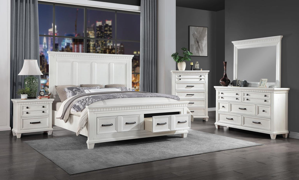B078 Bed Frame-Dresser-Mirror-Chest-Nightstand