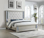 B090 Gray Bed - Furniture Bros & Mattress (Bolingbrook, IL)