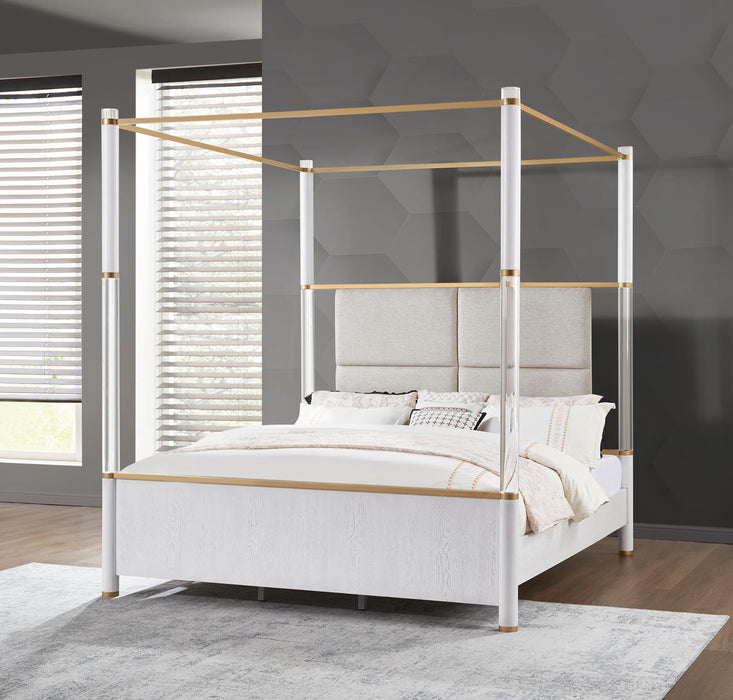 King Bed-Dresser-Mirror